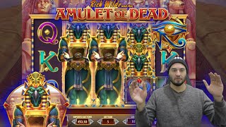 ⚫ AMULET OF DEAD  SLOT ONLINE ITA [upl. by Nosrettap]