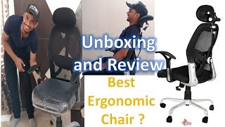 Unboxing and Review assembly of savya home apex chair [upl. by Nnod]