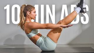 10 MIN ABS amp CORE WORKOUT [upl. by Brackely]