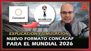 Os explico el NUEVO FORMATO CONCACAF para clasificarse al MUNDIAL 2026 [upl. by Dorena888]