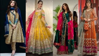 Most demanding angrakha style bridal and party wear collection 2024 [upl. by Kano]