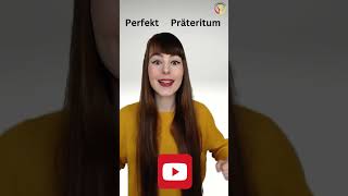 Perfekt oder Präteritum deutschlernen germancourse learngerman deutschkurs [upl. by Jaehne]