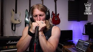 ENTIRE FREEBIRD SOLO PLAYED ON HARMONICA Lynyrd Skynyrd [upl. by Shir]