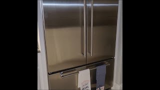 Kitchenaid KBFN502ESS02 built in refrigerator leaking water inside [upl. by Eula]