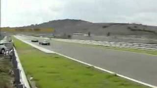 Villeneuve vs Schumacher Saison Finale Crash 1997mp4 [upl. by Phina]