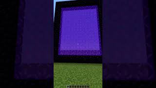 How Big Can Be Nether Portal In Minecraft [upl. by Noevad7]