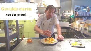 Koken met Rik de Jonge Gevulde eieren [upl. by Eigla806]