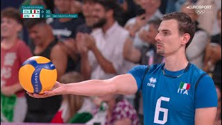 Olimpiadi Parigi 2024 Volley Italia 🇮🇹 Giappone 🇯🇵 CLAMOROSA RIMONTA AZZURRI IN SEMIFINALE [upl. by Salta]