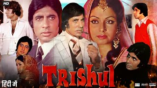 Trishul Full Movie 1978  Amitabh Bachchan  Sanjeev Kumar  Hema Malini  Shashi  Review amp Facts [upl. by Nelleh]