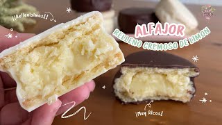 Descubrí CÓMO HACER estos RIQUÍSIMOS ALFAJORES DE LIMÓN con relleno CREMOSO  Elu Sweets [upl. by Dnalrag]