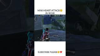 1 hp clutch mini heart attack in bgmi pubgmobile shortsviral [upl. by Mellie]