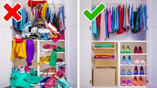 20 GENIALES TRUCOS DE ORGANIZACIÓN  IDEAS GENIALES Y MANUALIDADES PARA TRANSFORMAR TU HOGAR [upl. by Ayotnom]