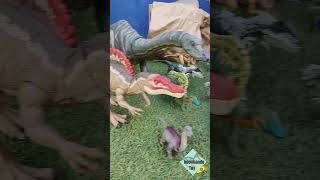 Dinosaurios Jurassic World Dino Escape de Mattel  CAMP CRETACEOUS [upl. by Sylvester937]