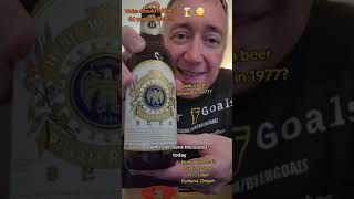 Should I drink a 46 year old beer brewed in 1977 never opened Henry Weinhards Private Reserve [upl. by Leivad]