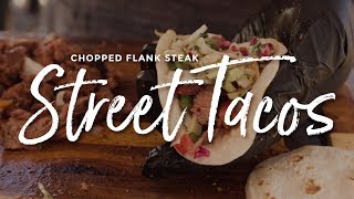 Chopped Flank Steak Street Tacos at the 2017 American Royal [upl. by Salokin]