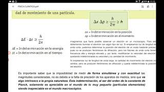 FÍSICA CUÁNTICA HIPÓTESIS DE DE BROGLIE Y PRINCIPIO DE INCERTIDUMBRE DE HEISENBERG [upl. by Hannon]