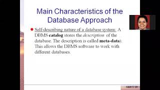 3 Uni1 DBMS Characteristics Of Database1B Div [upl. by Hambley606]