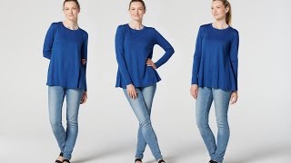 How to Make a Long Sleeve Top  Teach Me Fashion [upl. by Bern618]