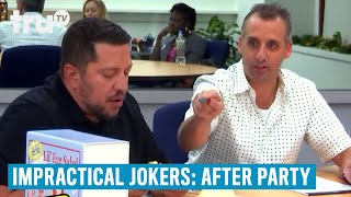 Impractical Jokers After Party  Lil Egg Salad Restaurant  truTV [upl. by Ahseeyt106]