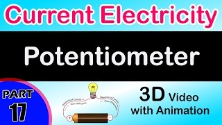 Potentiometer Current Electricity class 12 physics subject notes lectures CBSE IIT JEE NEET [upl. by Aslam]