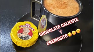 Chocolate Caliente Abuelita Receta Casera Mexicana [upl. by Gascony]