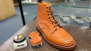 Trickers CShade Shoes amp Boots  What Colour Shoe Cream To Use [upl. by Euqinwahs12]