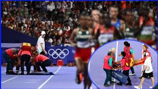 Olympics star ALESSIA ZARBO COLLAPSES during women’s 10000M FINAL as medics rush to her aid [upl. by Treboh871]