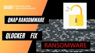 Qnap Qlocker ransomware recovery guide [upl. by Linet679]