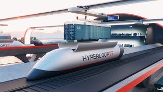 HyperloopTT Unveils New Ultra Fast Freight Transport Capsule System [upl. by Razaile]