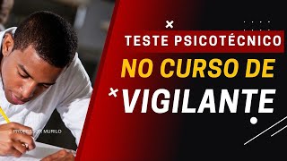 Teste Psicotécnico no curso de vigilante [upl. by Erine]