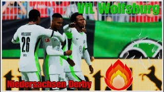 Das einzigartige Niedersachsen Derby ist wieder da ‼️🔥 EAFC25 Karrieremodus VfL Wolfsburg PS5 27 [upl. by Llennoj]