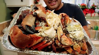 Big Tray FULL of CLAWS Kayak Catch and Dispatch CRABS [upl. by Nnylatsyrc]