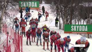 SkiNM 2015 Northug knuser alle på duathlon 30km [upl. by Acirat561]