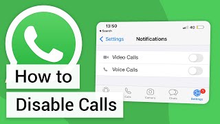 How to Disable Whatsapp Calls IOS amp Android [upl. by Werbel]