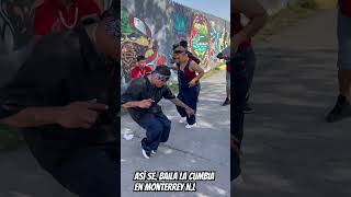 Así se baila la cumbia en el barrio de Monterrey Nuevo León cholos cumbia regio monterrey baile [upl. by Leipzig]