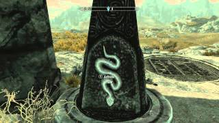 SKYRIM Secret Stuff  World Symbol Pillars amp 1 to Destruction [upl. by Enitsud484]