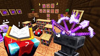 Tác dụng của tất cả các loại phù phép và cách chế tạo sử dụng bàn phù phép trong Minecraft  Tập 1 [upl. by Akiner277]