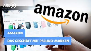 Amazon Das Geschäft mit PseudoMarken  Panorama  NDR [upl. by Hnil441]