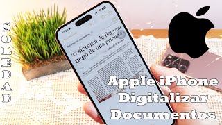 Apple iPhone  Como DIGITALIZAR Documentos o Textos con tu Celular Fácil y Rápido 📱 🖨️ [upl. by Rubbico]