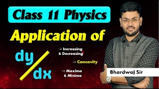 🔥Class 11 Physics ■Application of Derivative One Shot ■ Maxima amp Minima jeephysics neetphysics [upl. by Attenej]