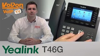 Yealink T46G IP Phone SIPT46G Video Review  Unboxing [upl. by Teragramyram]