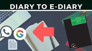 Diary to EDiary  Law Practice tips for Indian Lawyers [upl. by Adnic389]