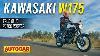 Kawasaki W175 review  Sweet simple pricey  First Ride  Autocar India [upl. by Nahij723]