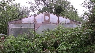 Homemade Polytunnel  Made From Recycled Scaffolding [upl. by Ridglee]