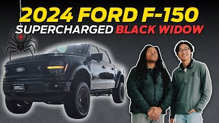 2024 Ford F150 Supercharged Black Widow  Ames Ford Performance [upl. by Udela]