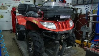 Arctic Cat 1000 H2 Track Installation [upl. by Piper276]