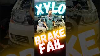 Noise on Braking in xylo Brake fail in xylo automobile intresting mechanic trending shorts [upl. by Messab]