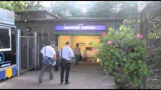 Highgate Station Northern Line [upl. by Warfore377]