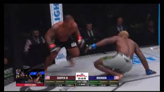 Reaction To Derek Brunson Vs Ray Cooper III [upl. by Akemad]