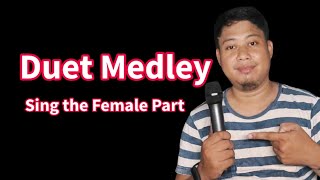 Duet Medley  Always Destiny Forever Karaoke Male Part Only [upl. by Aidile]